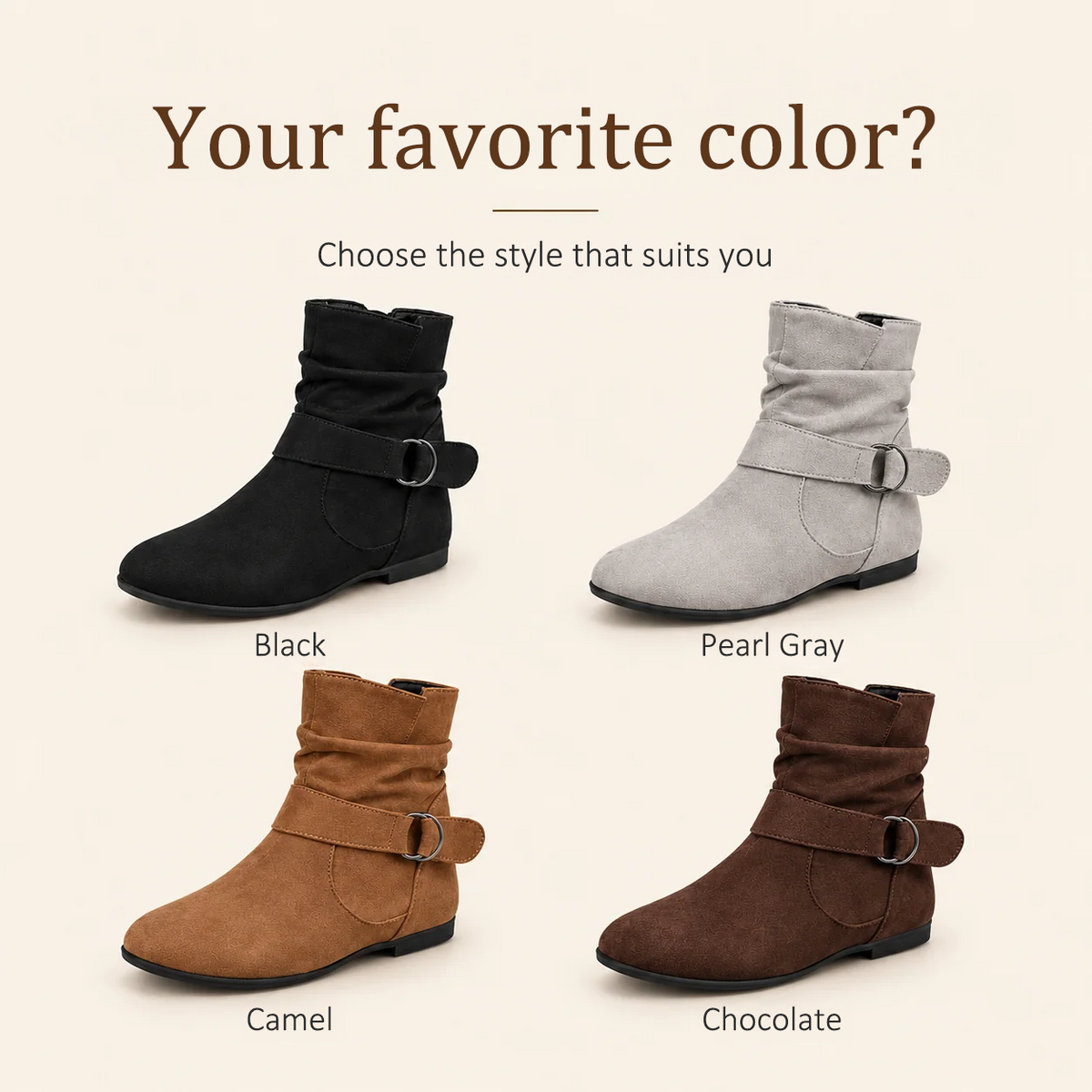 🔥 Last Day – 80% OFF | Orthopaedic Women’s Ankle Boots 👢 Autumn & Winter Comfort