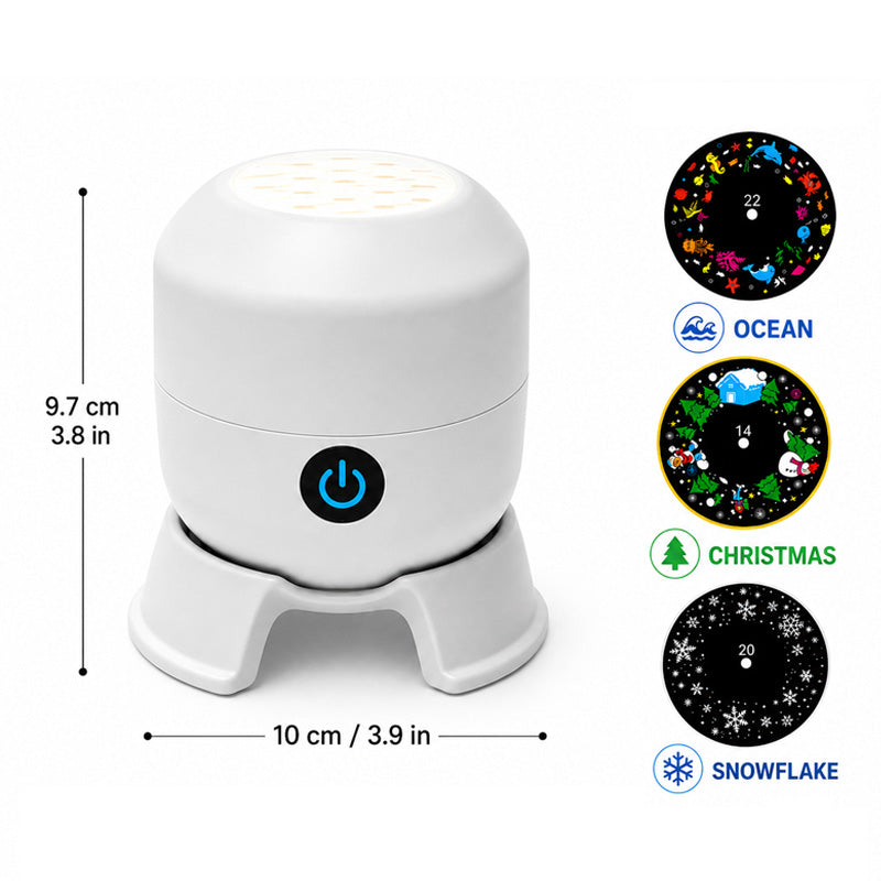 🥳2026 HOT SALE🥳💞50K+ SOLD!🔥 Dynamic Rotating LED Projector Light