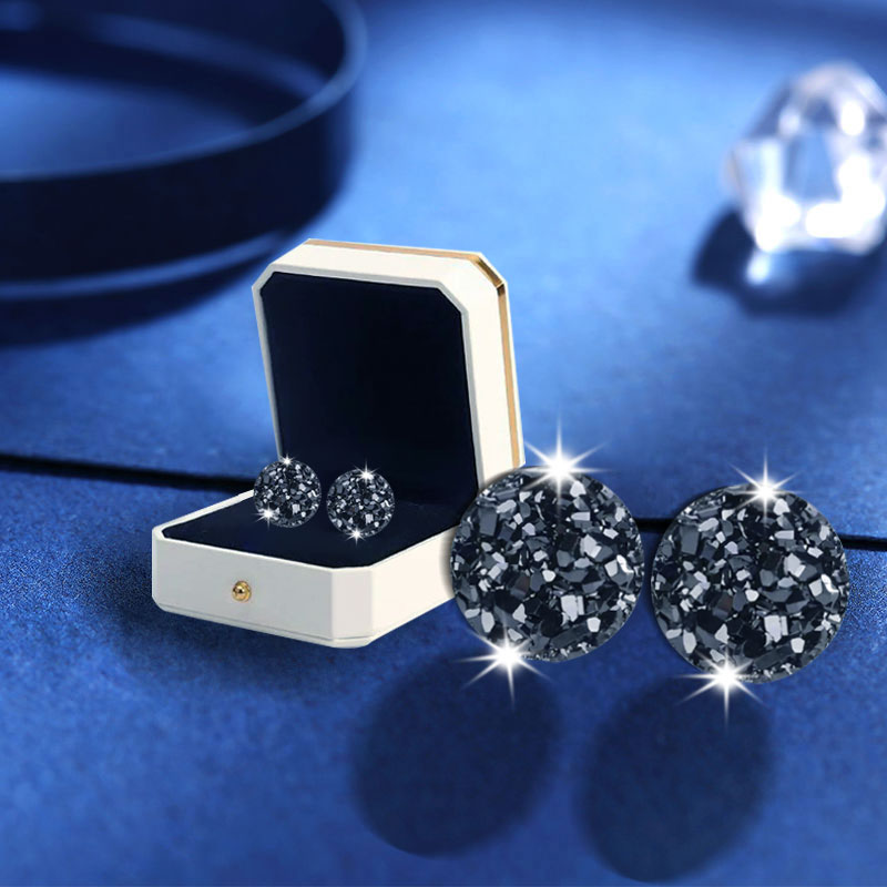 Germanium Stone Stud Earrings | Elegant Everyday Accessory for Women & Men