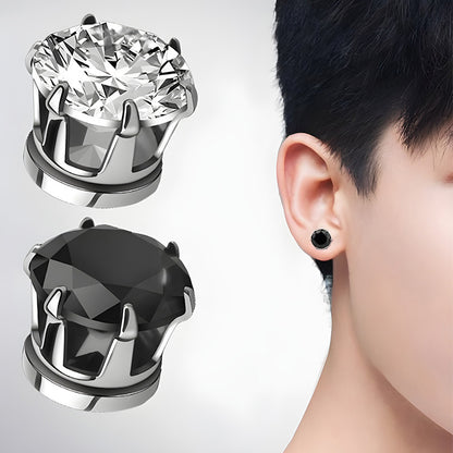 Germanium Stone Stud Earrings | Elegant Minimalist Jewellery For Everyday Wear
