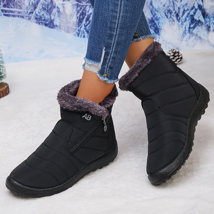 🔥 Last Day 80% OFF - Warm Autumn Winter Boots with Orthopaedic Support, Waterproof Design & Cozy Fleece Lining