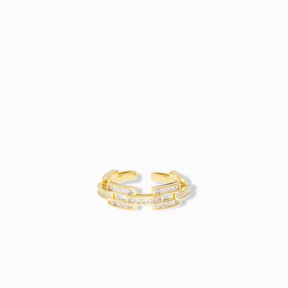pave link adjustable ring