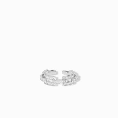 pave link adjustable ring