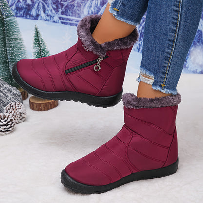 🔥 Last Day 80% OFF - Warm Autumn Winter Boots with Orthopaedic Support, Waterproof Design & Cozy Fleece Lining