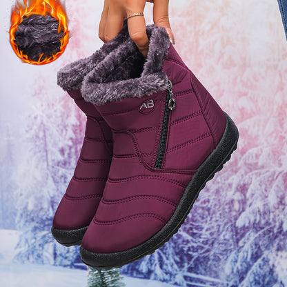 🔥 Last Day 80% OFF - Warm Autumn Winter Boots with Orthopaedic Support, Waterproof Design & Cozy Fleece Lining