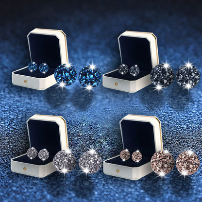 Germanium Stone Stud Earrings | Elegant Everyday Accessory for Women & Men