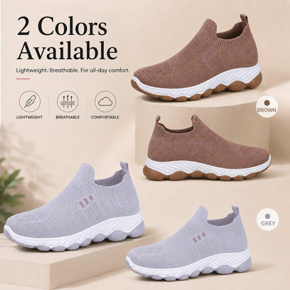 Women's Mesh Comfort Slip-On Shoes – Breathable, Lightweight & Non-Slip