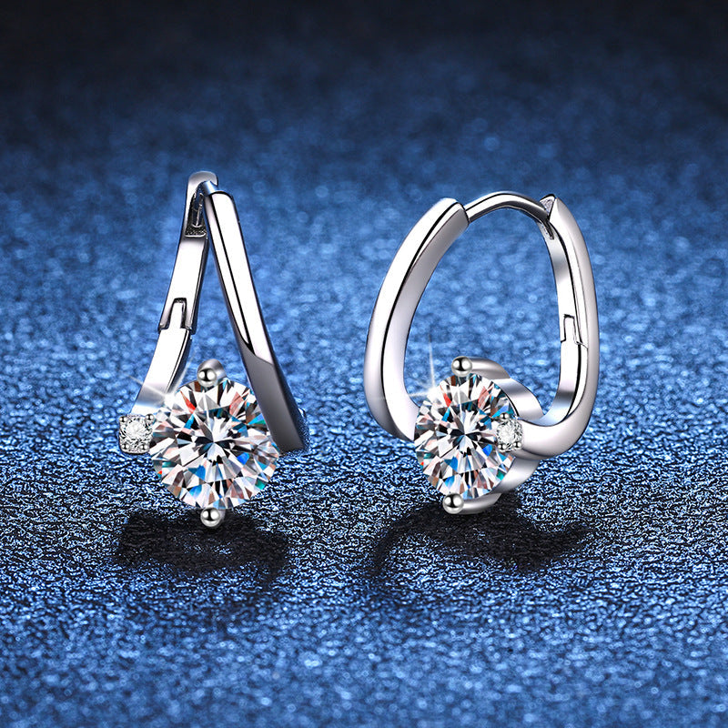 Germanium Stone Drop Earrings | Elegant Jewellery With Timeless Sparkle