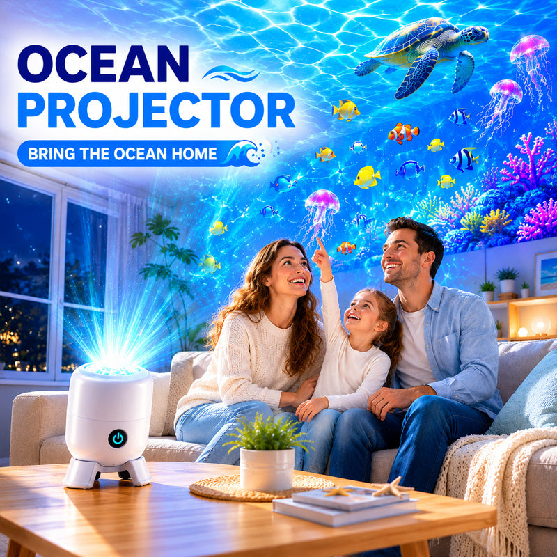 🥳2026 HOT SALE🥳💞50K+ SOLD!🔥 Dynamic Rotating LED Projector Light