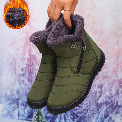 🔥 Last Day 80% OFF - Warm Autumn Winter Boots with Orthopaedic Support, Waterproof Design & Cozy Fleece Lining