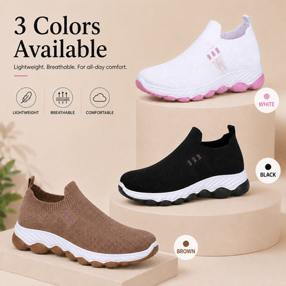Women's Mesh Comfort Slip-On Shoes – Breathable, Lightweight & Non-Slip