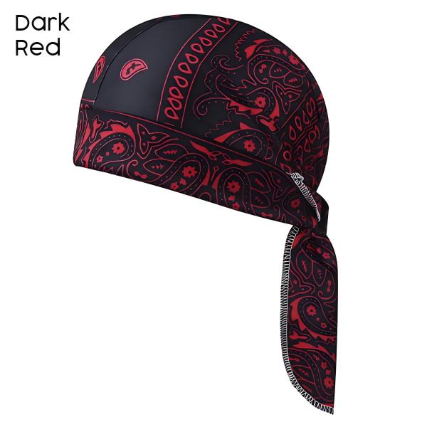 Unisex Paisley Bandana Headscarf Cap, Cooling Breathable Sports Do Rag, Sweat Wicking Skull Cap for Cycling, Running, Camping & Daily Street Fashion