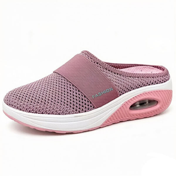 🇬🇧 LAST DAY SALE-80% OFF ✨ BQODQO® Air-Cushion Slip-On Walking Shoes, Orthopedic Slippers, with Arch-Support