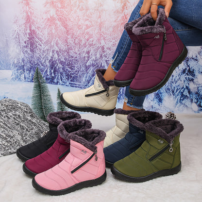 🔥 Last Day 80% OFF - Warm Autumn Winter Boots with Orthopaedic Support, Waterproof Design & Cozy Fleece Lining
