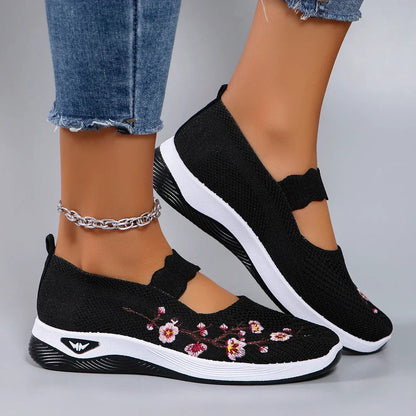 🔥Last Day Promotion 80% OFF - Women's Casual Breathable Slip On Orthopaedic Walking Shoes