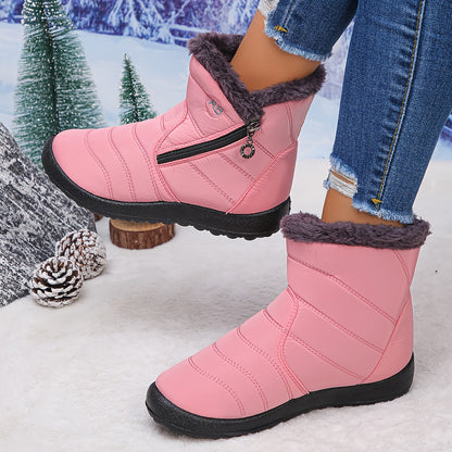 🔥 Last Day 80% OFF - Warm Autumn Winter Boots with Orthopaedic Support, Waterproof Design & Cozy Fleece Lining