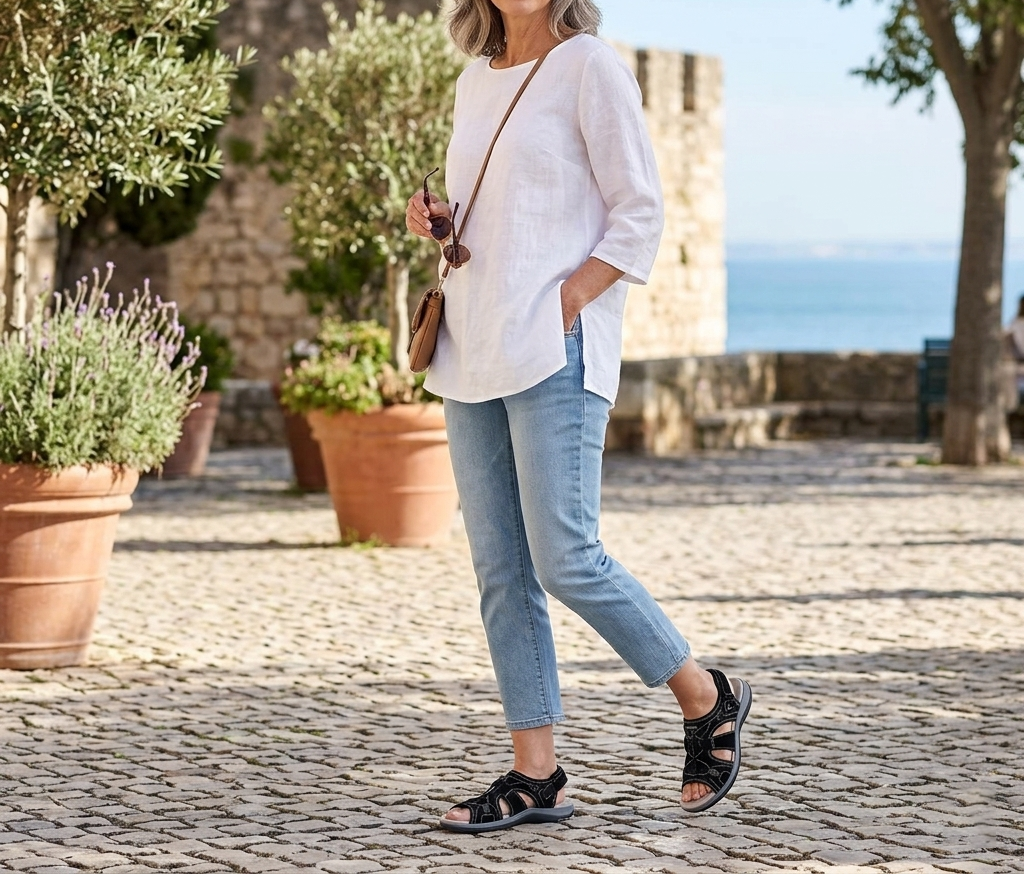 ✨ Adjustable Orthopedic Sandals for Foot Deformity, Arch Support & All-Day Comfort
