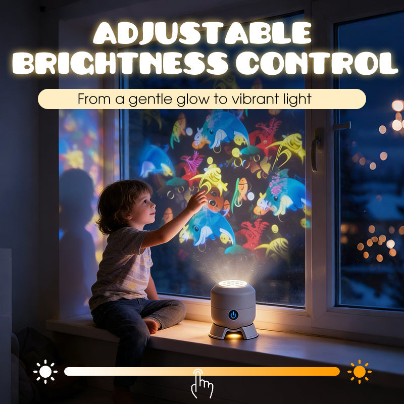🥳2026 HOT SALE🥳💞50K+ SOLD!🔥 Dynamic Rotating LED Projector Light